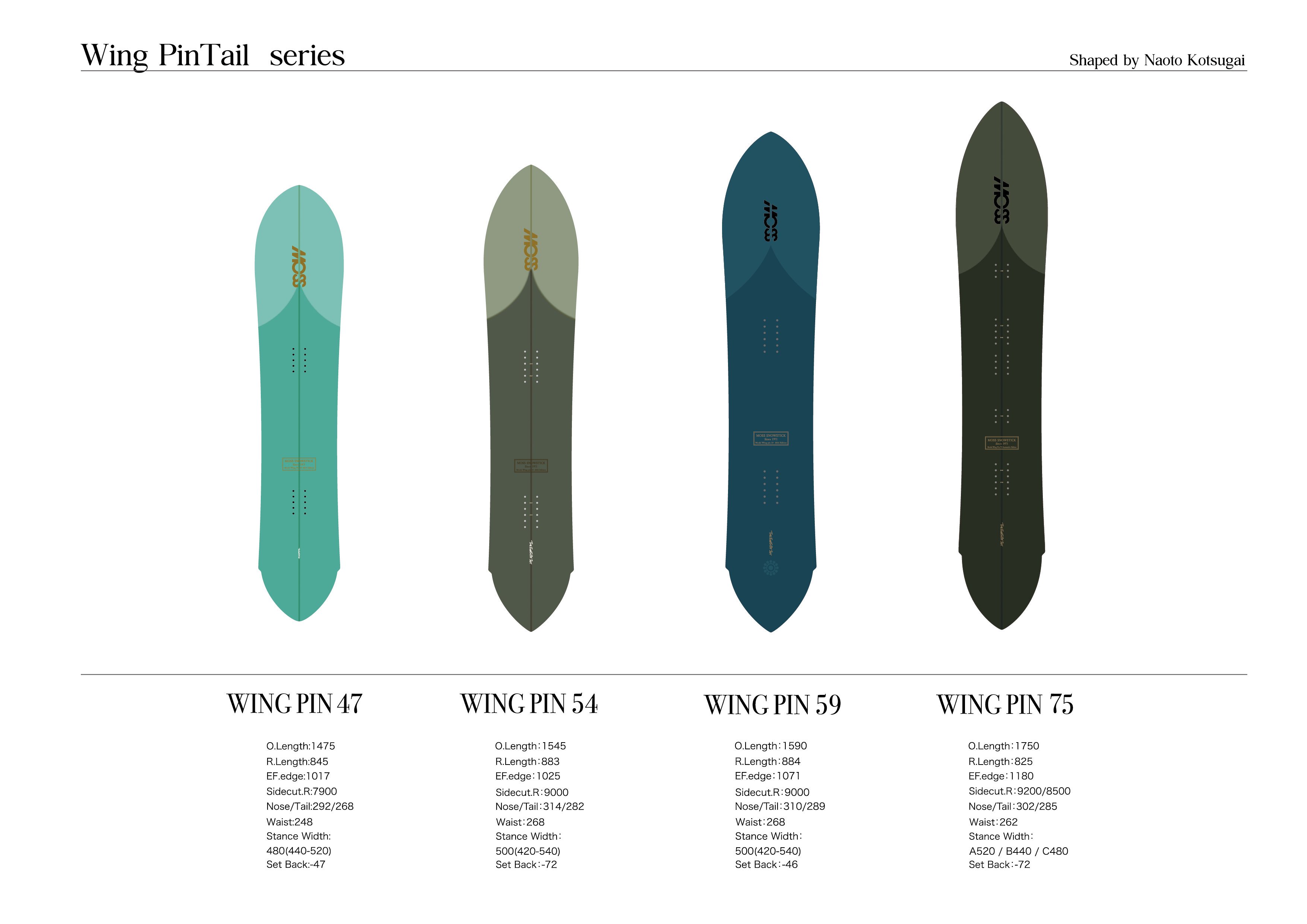 MOSS SNOW STICK【WING PIN 159】 - JOINT HOUSE