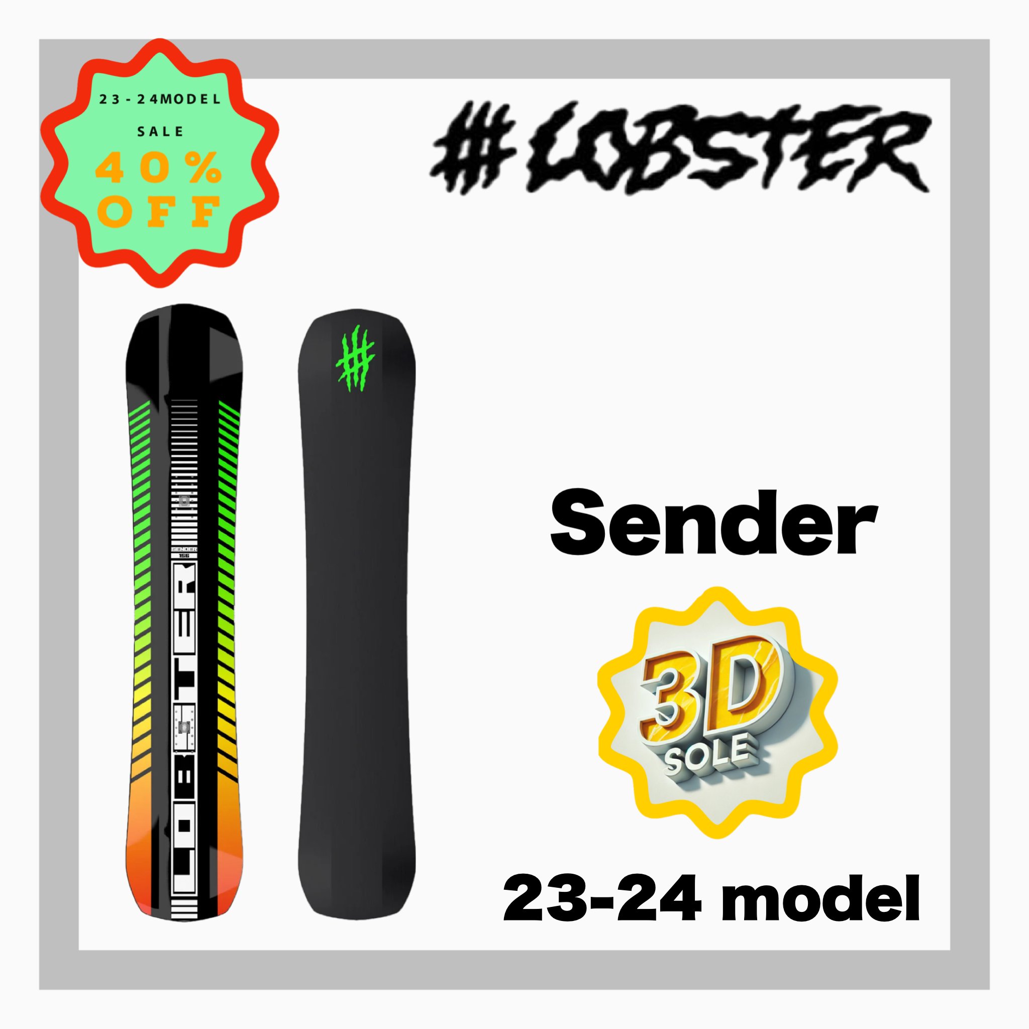 LOBSTER Sender <img class='new_mark_img2' src='https://img.shop-pro.jp/img/new/icons23.gif' style='border:none;display:inline;margin:0px;padding:0px;width:auto;' />