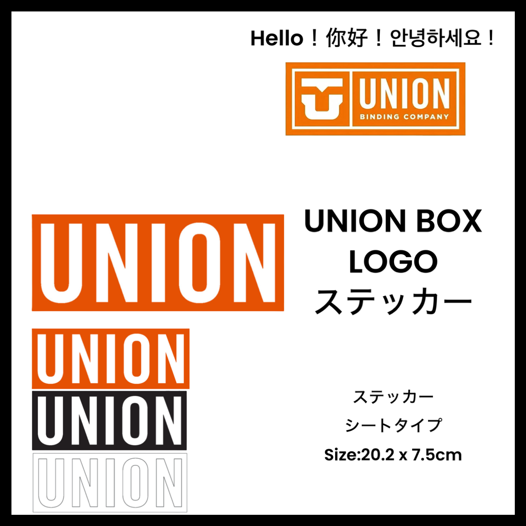 STICKERUNION BOX LOGO ƥå