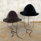 chisaki マウンテンフェルトハット ブラック KIJIMA TAKAYUKI / フェルト メトロ ハット（ハット）｜KIJIMA