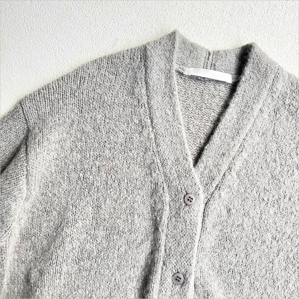 evameva アルパカウールカーディガン evam eva [エヴァムエヴァ] アルパカリリー カーディガン E243K160