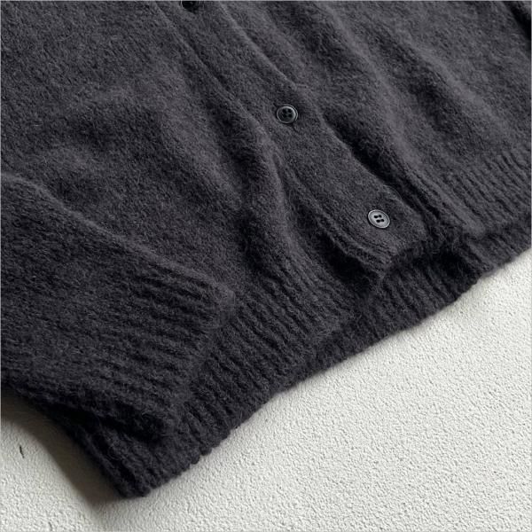 evam eva [エヴァムエヴァ] アルパカリリー カーディガン E243K160