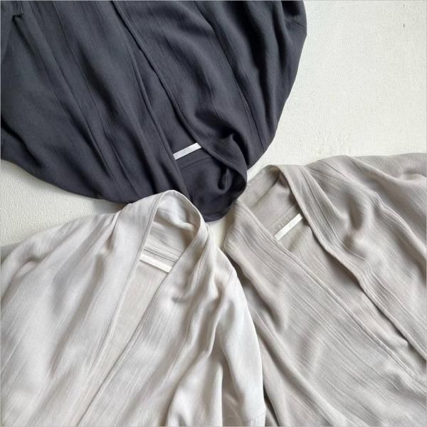 evam eva [エヴァムエヴァ] コットンウールローブ E251T057 レディース