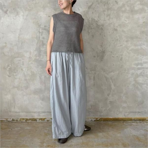 ARMEN アーメン　リネンワイドパンツ bottoms - online store :: na-na分室 ::