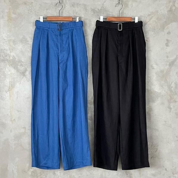 【lelill】　イージーランチパンツ cotton/linen lelill レリル イージーランチパンツ cotton/linen
