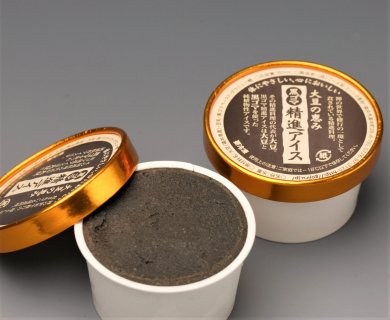 精進アイス黒ごま味（８０ｍｌ） - 大豆の栄養をまるごとお届け！ ごーる堂