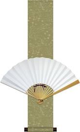 W 和歌山県 画家作品 掛軸 扇子 めくり短冊等まとめて（掛軸20本） 扇子 鶴図下絵和歌巻 | 京都国立博物館オンラインショップ