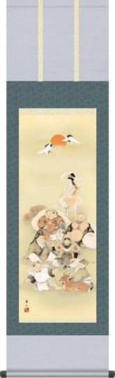 縁起開運画掛け軸 - 掛け軸専門店【ほなこて】