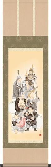 縁起開運画掛け軸 - 掛け軸専門店【ほなこて】