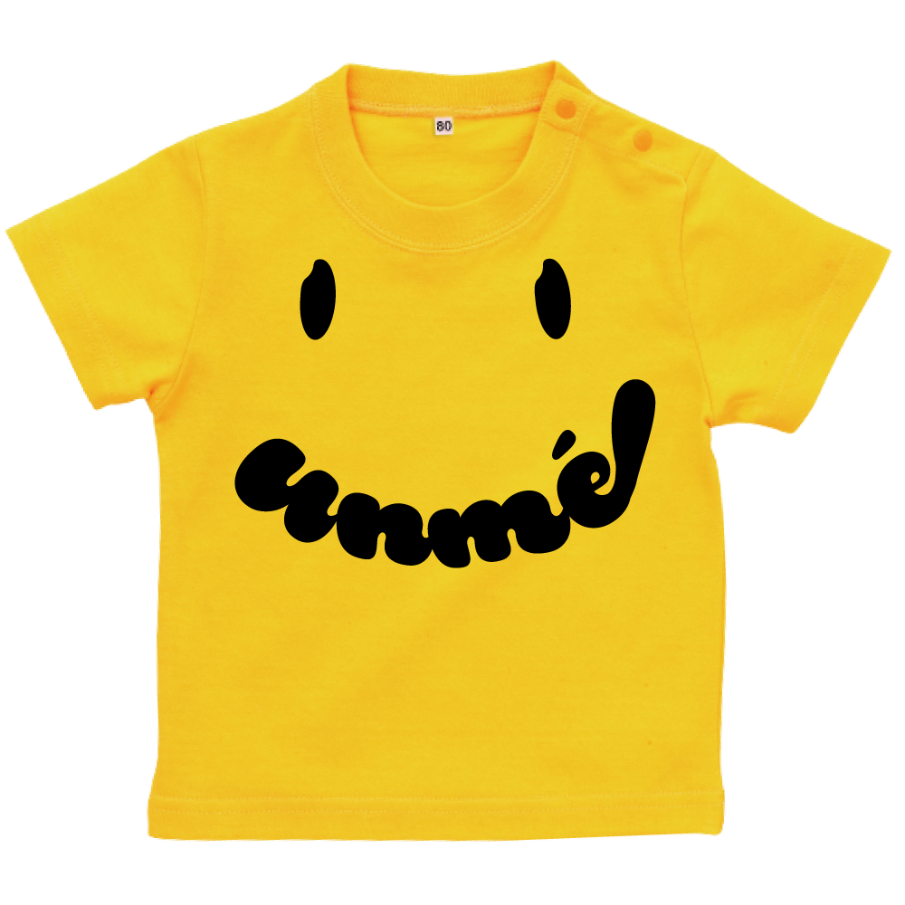 Unme Smile キッズ ベビー デイジー 新潟tシャツ委員会 Unme Smile キッズ ベビー デイジー 新潟tシャツ委員会