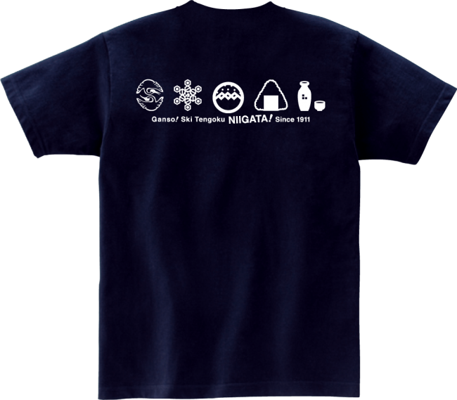 レルヒさん ネイビー 新潟tシャツ委員会 レルヒさん ネイビー 新潟tシャツ委員会