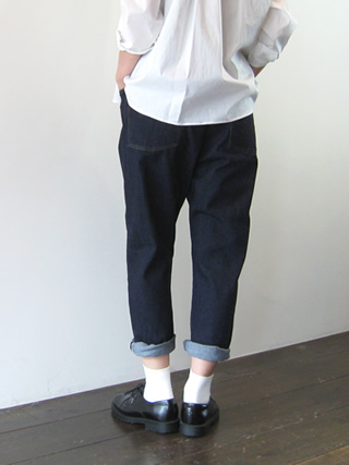 TRAVAIL MANUEL セルビッチデニム5ポケットパンツ TRAVAIL MANUEL セルビッチデニム 5ポケットパンツ | Fimpen+Nul