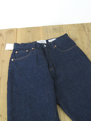 YAECA ヤエカ 5-13WW クロップド テーパード デニムパンツ 30 L YAECA取扱店 YAECA/WOMEN デニム クロップド