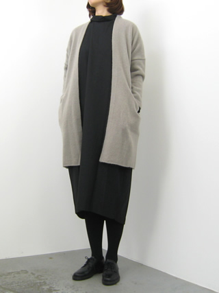 Evam Eva エヴァムエヴァ ウールカシミヤローブ E1k153 Clothes Tile Evam Eva エヴァムエヴァ ウールカシミヤローブ E1k153 Clothes Tile