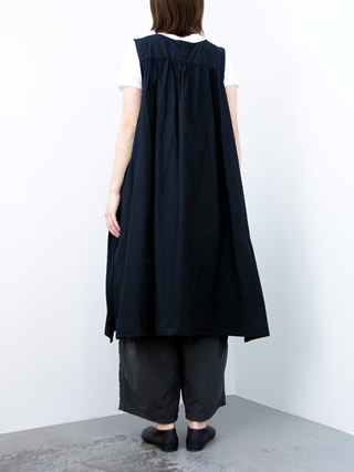 Yarmo ヤーモ 紐付きタバードドレス Yar 19ss Op14 Clothes Tile