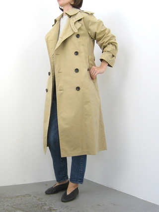 Leno リノ ビッグトレンチコート L1902 Co001 Clothes Tile Leno リノ ビッグトレンチコート L1902 Co001 Clothes Tile