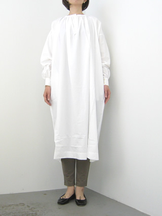 Gauze ガーゼ アンティークチャーチスモックワンピース G465 Clothes Tile Gauze ガーゼ アンティークチャーチスモックワンピース G465 Clothes Tile