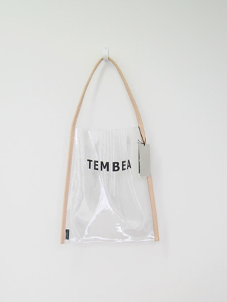 TEMBEA（テンベア）　BIG LOGO TOTE[TMB-2108N]　透明PVC - clothes tile