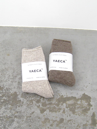 YAECA（ヤエカ）　ウールパイルソックス[10953] - clothes tile