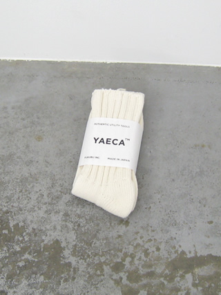 YAECA（ヤエカ）　コットンソックス[10951] - clothes tile