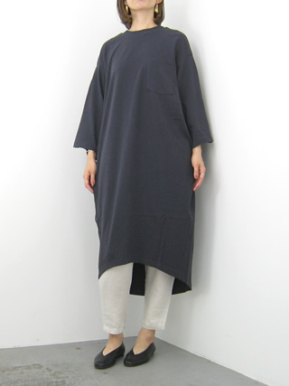 Americana アメリカーナ 米綿度詰天竺ワイドスリーブワンピース Brf 5a Clothes Tile Americana アメリカーナ 米綿度詰天竺ワイドスリーブワンピース Brf 5a Clothes Tile