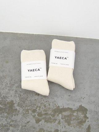 YAECA（ヤエカ）　コットンパイルソックス[11905] - clothes tile