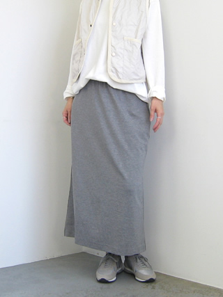 Manna（マンナ）　ストレッチサテンタイトスカート[222932] - clothes tile