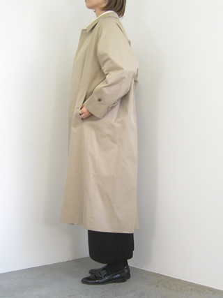 CIOTA（シオタ） スビンコットンギャバジンバルマカンコート[COLM-113L