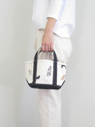 TEMBEA テンベア　PVC トートバッグ　犬柄 TEMBEA TOTE SMALL DOG | MWL STORE