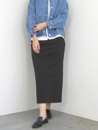 ALWEL（オルウェル）　PENCIL 2WAY SKIRT[TEX-D2] - clothes tile