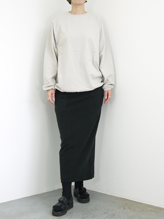 GOODWEAR（グッドウェアー）　7.2oz HEAVY WEIGHT COTTON CREW NECK L/SL WITH CUFF&HEM  RIB[NGW9951] - clothes tile