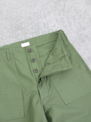 CIOTA スビンコットン ベイカーパンツ PTLM-129 CIOTA」(シオタ)スビンコットン ムラ糸バックサテン ベイカーパンツ