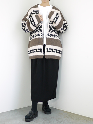 THE SHINZONE（シンゾーン） COWICHAN CARDIGAN[21AMSNI09] - clothes tile