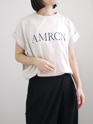 AMERICANA（アメリカーナ） ”AMRCN”プリントロールアップ