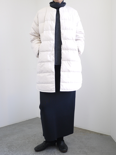 オーシバル　ノーカラーライトダウンコート　カーキ　サイズ2 楽天市場】2025秋冬♪ オーシバル ライト ダウン コート ノー