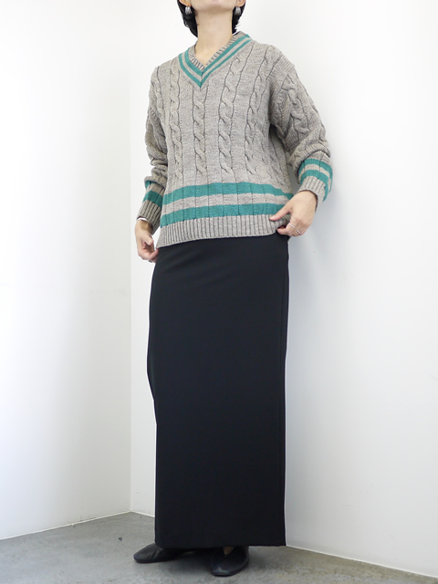 Oldderby Knitwear（オールドダービーニットウェア）　Vネックチルデンニットプルオーバー[JM1001] - clothes tile