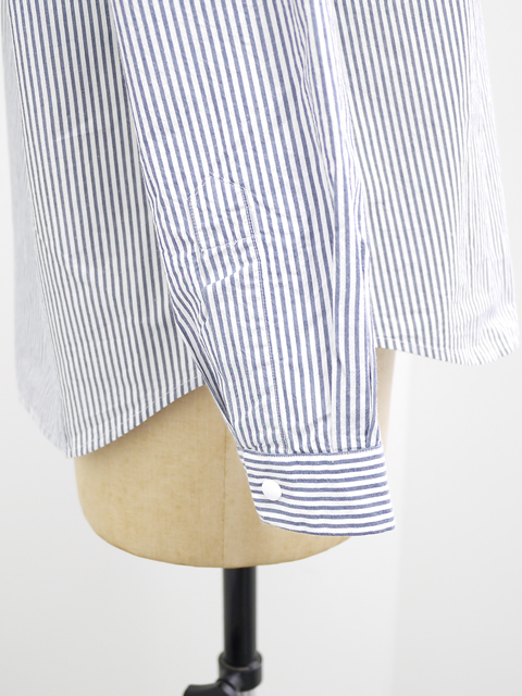 YAECA（ヤエカ） コンフォートシャツスタンダード ブロックストライプ