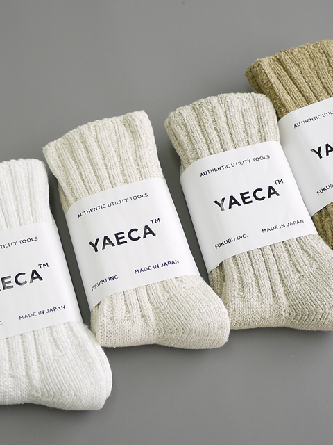 YAECA（ヤエカ） コットンシルクソックス[35901] - clothes tile