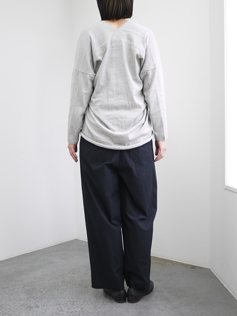 【YAECA】新品 CONTEMPO Vカットトップス YAECA CONTEMPO（ヤエカコンテンポ） Vカットトップス[05001