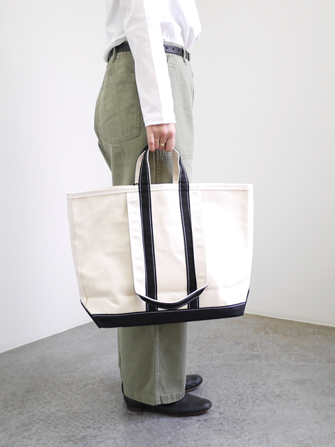 TEMBEA テンベア トート バッグ マーケット TEMBEA/MARKET TOTE MEDIUM NATURAL_NAVY/OX(NATURAL_NAVY/OX