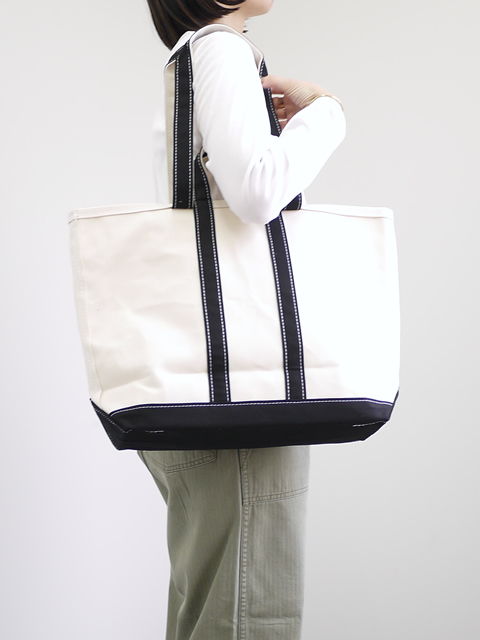 TEMBEA テンベア トート バッグ マーケット TEMBEA/MARKET TOTE MEDIUM NATURAL_NAVY/OX(NATURAL_NAVY/OX