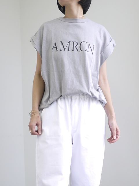 AMERICANA（アメリカーナ） ”AMRCN”プリントロールアップ