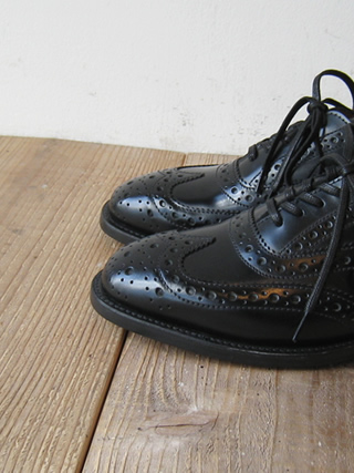 SANDERS（サンダース）　polished Female Wing tip Oxfordウイングチップシューズ[1048B] - clothes  tile