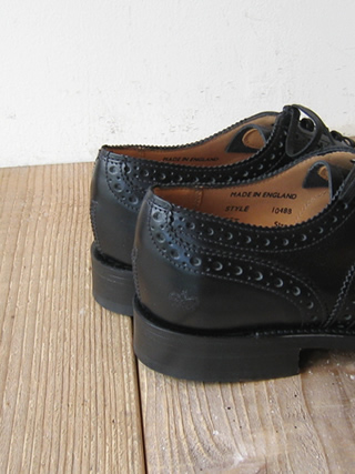 SANDERS（サンダース）　polished Female Wing tip Oxfordウイングチップシューズ[1048B] - clothes  tile