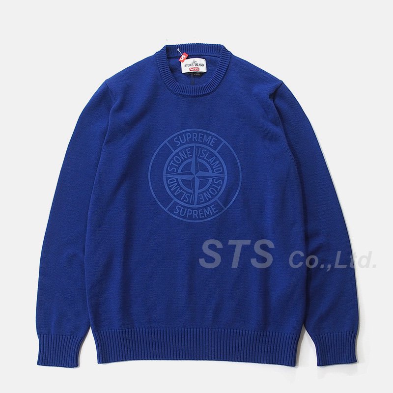 Sup/StoneIsd. Reflective Compass Sweater-