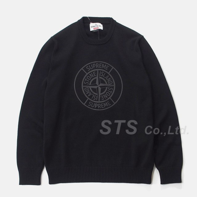 Supreme/Stone Island - Reflective Compass Sweater