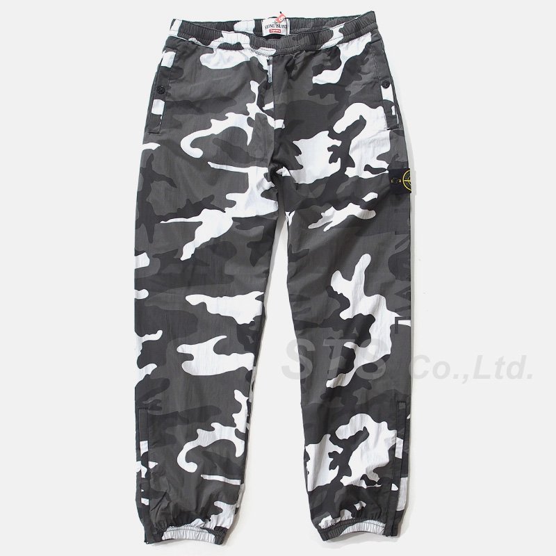 supreme stone island camo pants