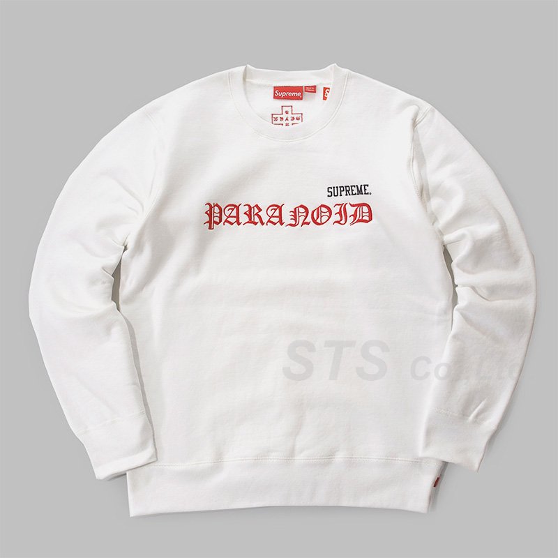 Supreme / Black Sabbath Paranoid Crewne