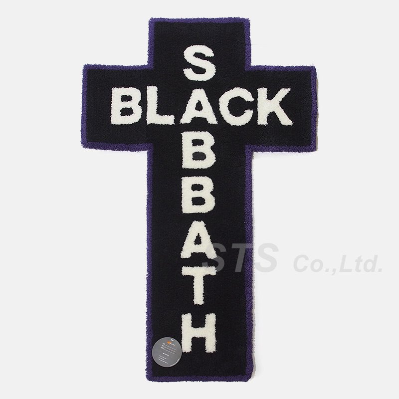 Supreme Black Sabbath Rug Black