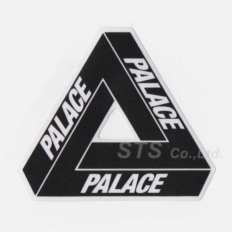 パレス 黒　Palace skateboards tri ferg 三角ロゴ